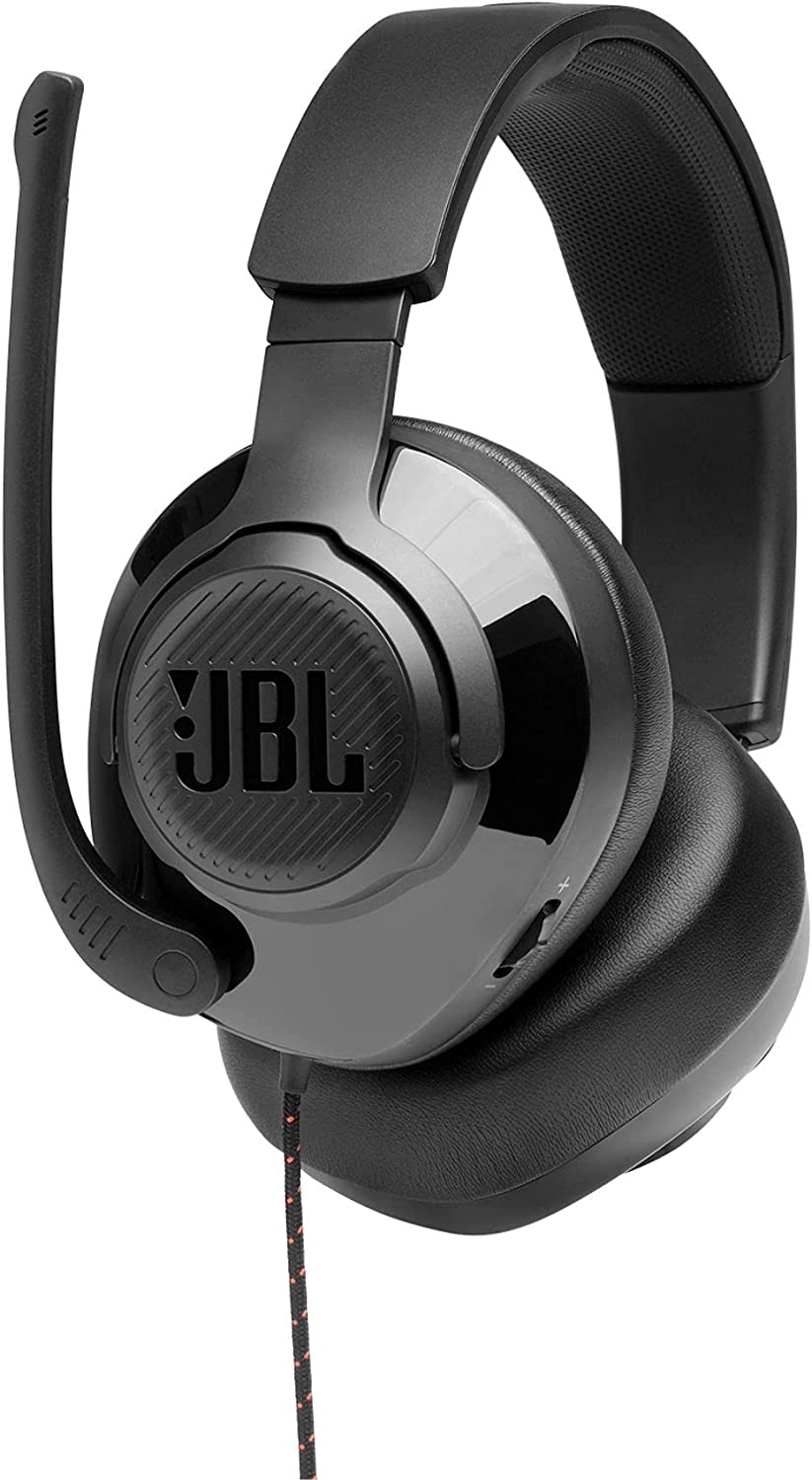 JBL Quantum 200 Wired Over-Ear Gaming Headphones