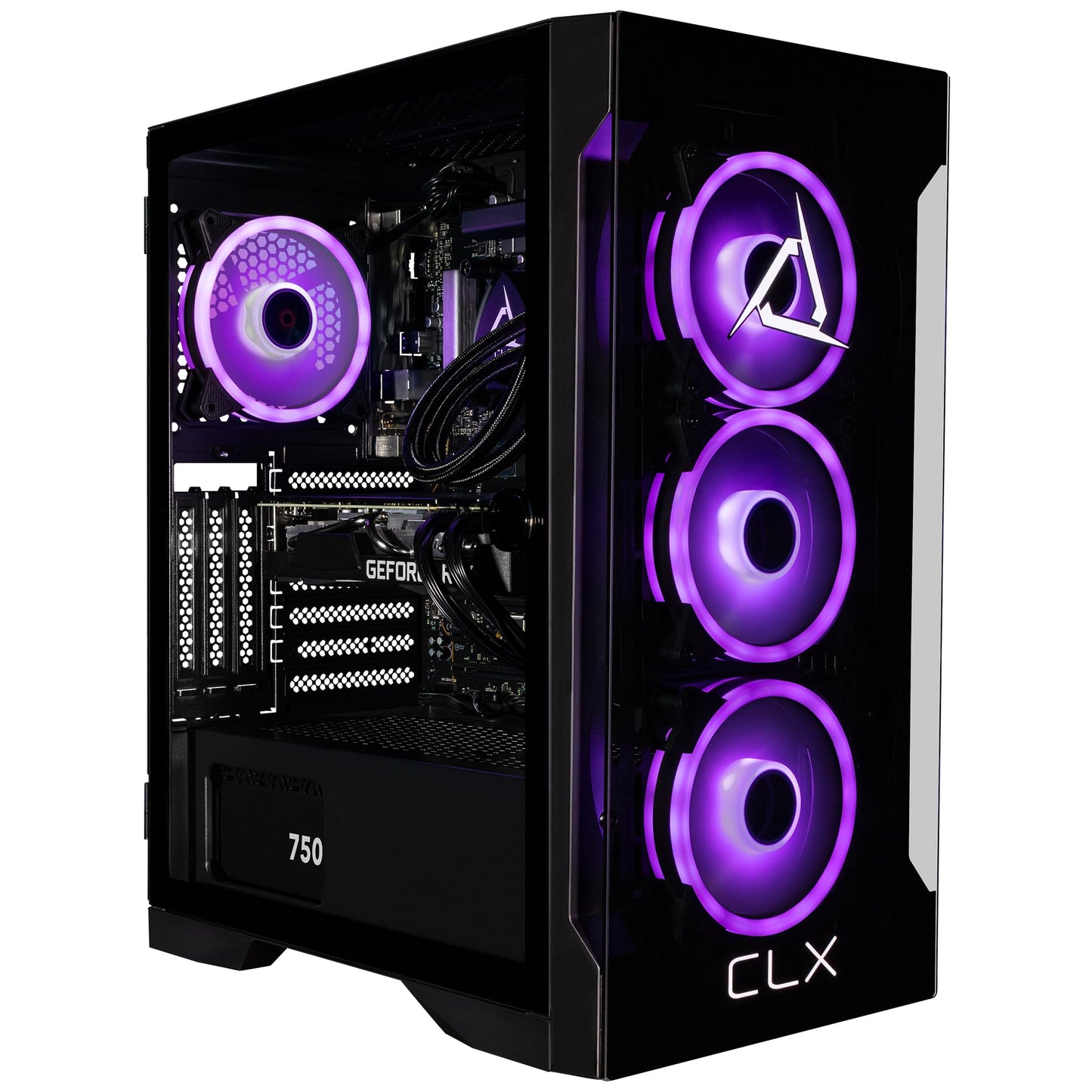 CLX Set Gaming PC - Intel Core i9 12900KF 3.2GHz, GeForce RTX 4060 Ti, 1TB NVMe M.2 SSD, 4TB HDD, 32GB DDR4 RGB Memory, 240mm AIO, Windows 11 Home, Black